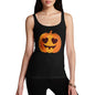 Womens Funny Tank Top Love Pumpkin Women's Tank Top Medium Black