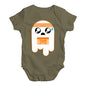 Funny Infant Baby Bodysuit Onesies Marathon Ghost Baby Unisex Baby Grow Bodysuit 0 - 3 Months Khaki