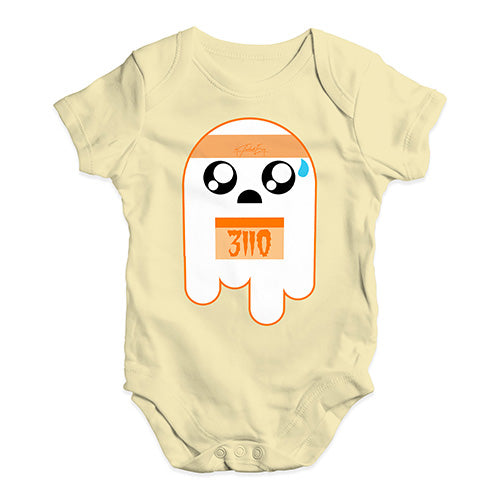 Funny Infant Baby Bodysuit Onesies Marathon Ghost Baby Unisex Baby Grow Bodysuit 6 - 12 Months Lemon