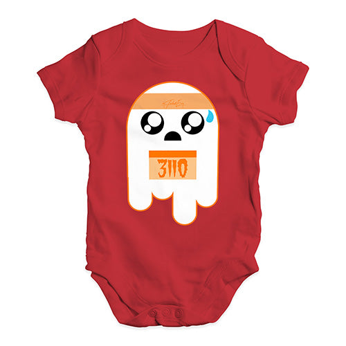 Baby Girl Clothes Marathon Ghost Baby Unisex Baby Grow Bodysuit 0 - 3 Months Red