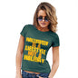 Funny Tee Shirts For Women Halloween Is A Lifestyle Women's T-Shirt X-Large Bottle Green