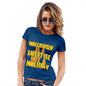 Novelty Tshirts Women Halloween Is A Lifestyle Women's T-Shirt Medium Royal Blue