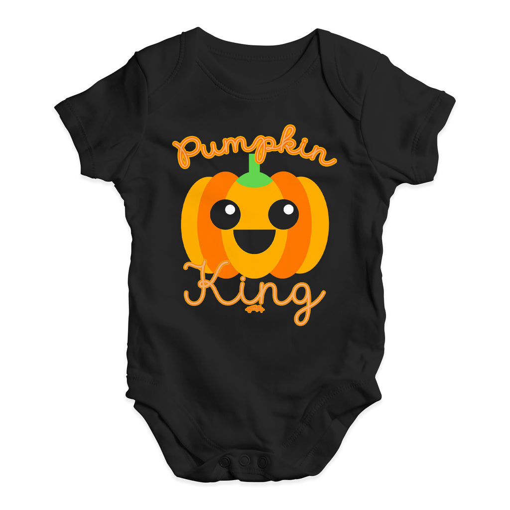 Bodysuit Baby Romper Pumpkin King Baby Unisex Baby Grow Bodysuit 12 - 18 Months Black