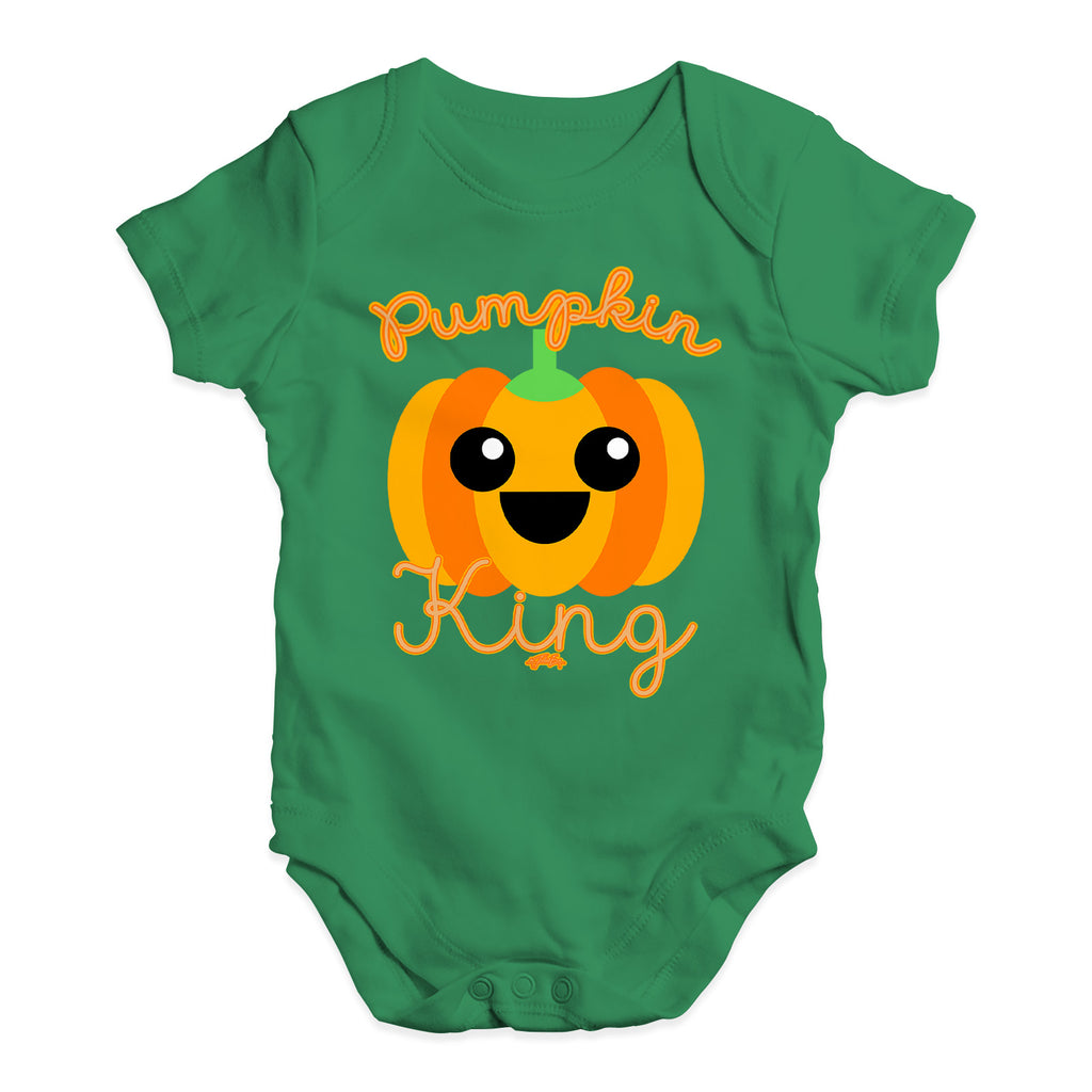 Funny Baby Bodysuits Pumpkin King Baby Unisex Baby Grow Bodysuit 18 - 24 Months Green