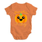 Funny Baby Clothes Pumpkin King Baby Unisex Baby Grow Bodysuit 18 - 24 Months Orange