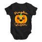 Cute Infant Bodysuit Pumpkin Queen Baby Unisex Baby Grow Bodysuit New Born Black