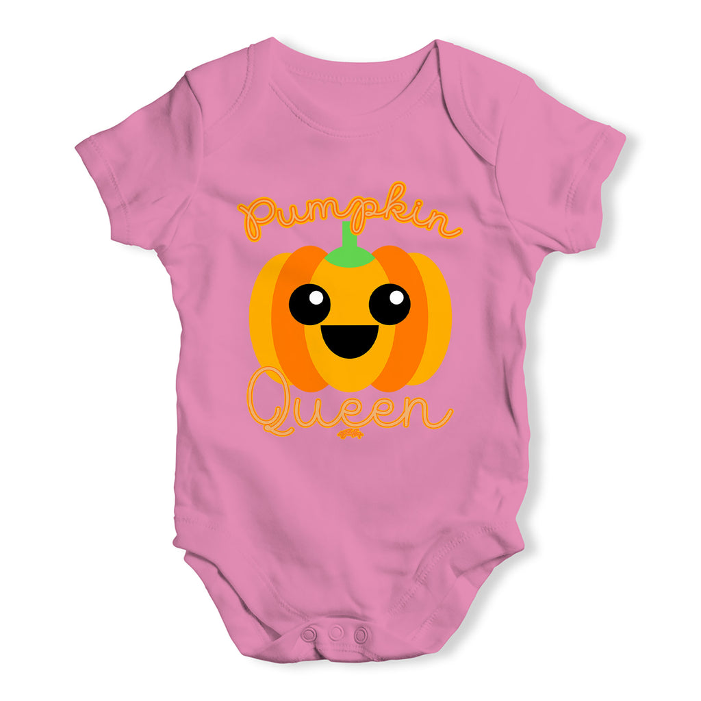 Funny Infant Baby Bodysuit Pumpkin Queen Baby Unisex Baby Grow Bodysuit New Born Pink