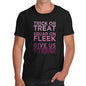 Mens Novelty T Shirt Christmas Trick Or Treat Squad On Fleek Men's T-Shirt Medium Black