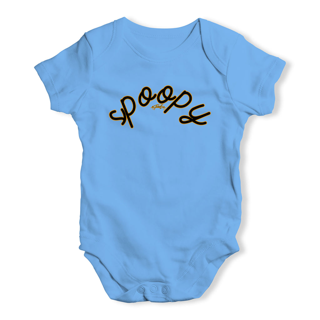 Baby Girl Clothes Spoopy Spooky Baby Unisex Baby Grow Bodysuit New Born Blue
