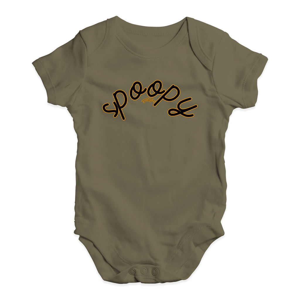 Funny Infant Baby Bodysuit Onesies Spoopy Spooky Baby Unisex Baby Grow Bodysuit 18 - 24 Months Khaki