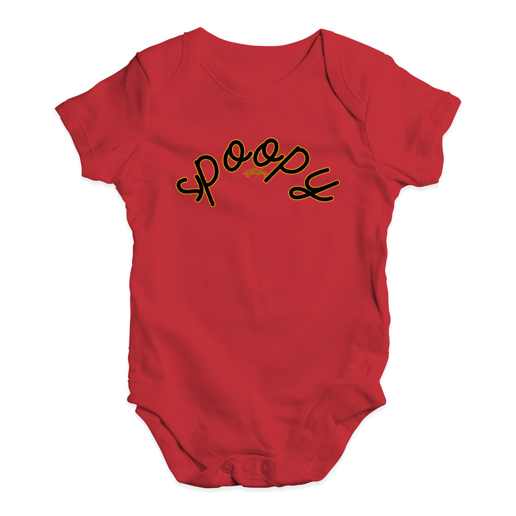 Funny Baby Onesies Spoopy Spooky Baby Unisex Baby Grow Bodysuit 0 - 3 Months Red