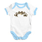 Baby Onesies Spoopy Spooky Baby Unisex Baby Grow Bodysuit 3 - 6 Months White Blue Trim