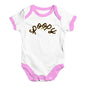 Baby Onesies Spoopy Spooky Baby Unisex Baby Grow Bodysuit 0 - 3 Months White Pink Trim