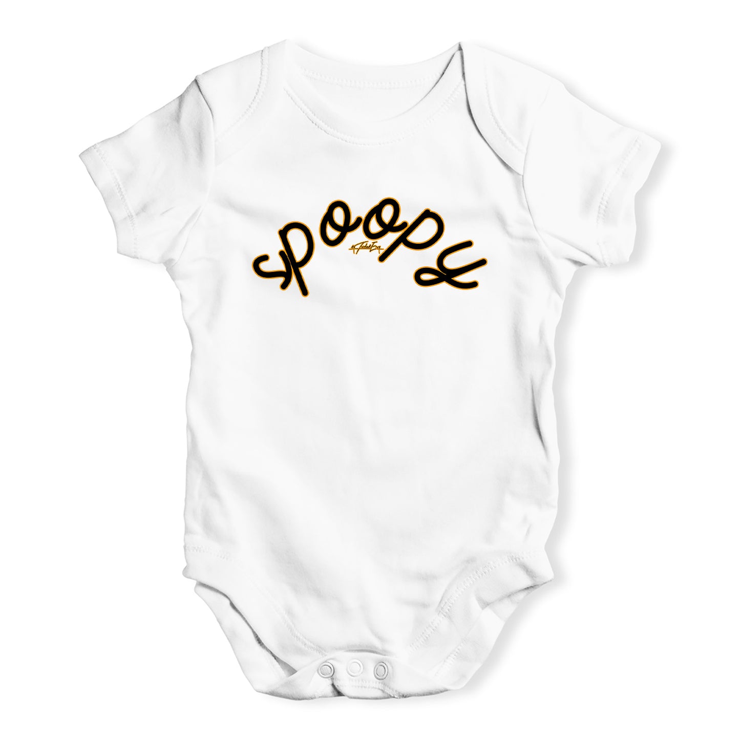 Baby Onesies Spoopy Spooky Baby Unisex Baby Grow Bodysuit 3 - 6 Months White