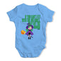 Funny Baby Onesies Stay Off The Broom Baby Unisex Baby Grow Bodysuit 12 - 18 Months Blue