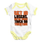 Funny Infant Baby Bodysuit We're Going Trick Or Treating Baby Unisex Baby Grow Bodysuit 12 - 18 Months White Yellow Trim