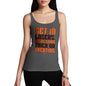 Womens Novelty Tank Top Christmas We're Going Trick Or Treating Women's Tank Top Medium Dark Grey