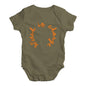 Funny Infant Baby Bodysuit Witch In Charge Baby Unisex Baby Grow Bodysuit 6 - 12 Months Khaki