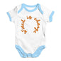 Cute Infant Bodysuit Witch In Charge Baby Unisex Baby Grow Bodysuit 6 - 12 Months White Blue Trim