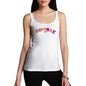 Funny Tank Tops For Women Zombae Women's Tank Top X-Large White