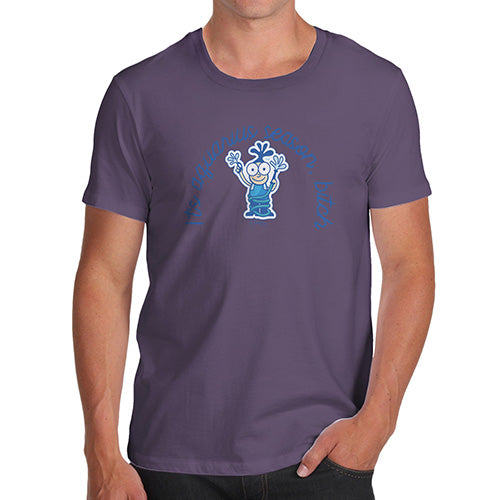 Funny T-Shirts For Men It's Aquarius Season B#tch Men's T-Shirt Small Plum
