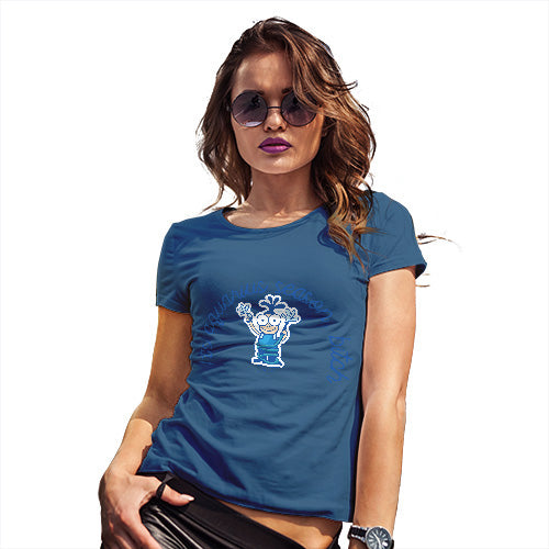 Funny T Shirts For Mum It's Aquarius Season B#tch Women's T-Shirt X-Large Royal Blue