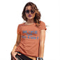 Funny T-Shirts For Women Be Nice Or Go Away Women's T-Shirt X-Large Orange