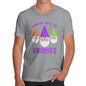 Funny Tee For Men Hanging With My Gnomies Men's T-Shirt Medium Light Grey