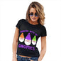 Womens Funny T Shirts Hanging With My Gnomies Women's T-Shirt Large Black