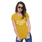 Novelty Tshirts Women Manager Of Looking Busy Women's T-Shirt X-Large Yellow