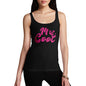 Women Funny Sarcasm Tank Top Mrs Cool Women's Tank Top X-Large Black