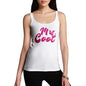 Funny Tank Top For Mum Mrs Cool Women's Tank Top Large White