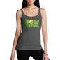 Womens Novelty Tank Top Christmas Now Serving Tennis Women's Tank Top Medium Dark Grey