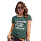 Womens Humor Novelty Graphic Funny T Shirt Hashtag Nurse Life Women's T-Shirt X-Large Bottle Green