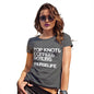 Funny Shirts For Women Hashtag Nurse Life Women's T-Shirt Medium Dark Grey