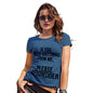 Womens Novelty T Shirt If You Need Anything Please Reconsider Women's T-Shirt Small Royal Blue