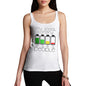 Womens Humor Novelty Graphic Funny Tank Top My Social Battery Women's Tank Top Medium White