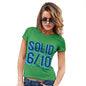 Funny T Shirts For Mum Solid 6 Out Of 10 Women's T-Shirt Small Green