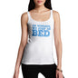 Funny Tank Top For Mum On Sundays We Stay In Bed Women's Tank Top Large White