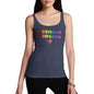 Funny Tank Top For Women Sarcasm Totally Winging It Women's Tank Top Medium Navy