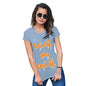 Funny T Shirts For Women Trick Or Trick Women's T-Shirt X-Large Sky Blue