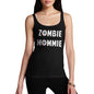 Funny Tank Top For Women Sarcasm Zombie Mommie Women's Tank Top Medium Black