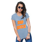 Funny T Shirts For Women Bad Witch Women's T-Shirt Small Sky Blue