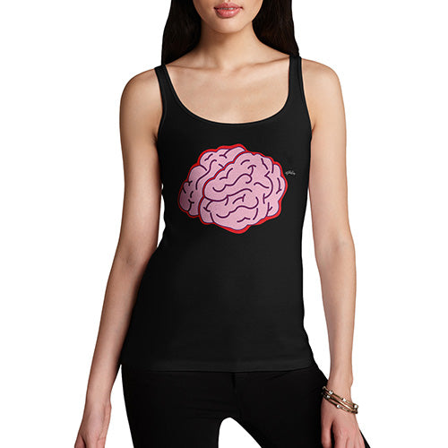 Funny Tank Top For Mom Brain Selfie Women's Tank Top Large Black