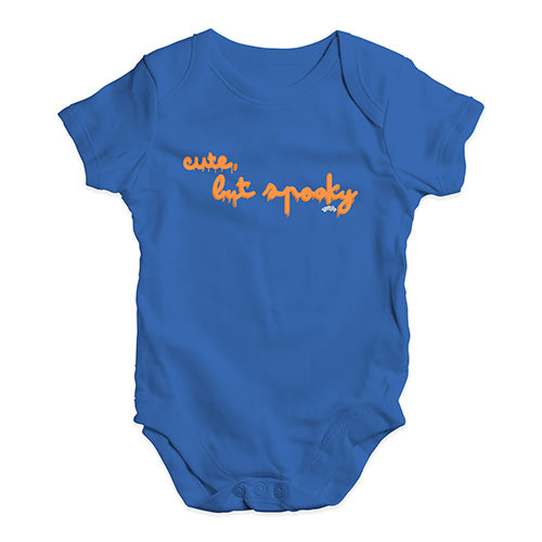 Baby Boy Clothes Cute But Spooky Baby Unisex Baby Grow Bodysuit 3 - 6 Months Royal Blue