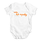 Funny Baby Clothes Cute But Spooky Baby Unisex Baby Grow Bodysuit 6 - 12 Months White