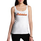 Funny Tank Tops For Women Hallotober Women's Tank Top Medium White