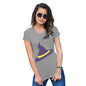 Womens T-Shirt Funny Geek Nerd Hilarious Joke Witches Hat Women's T-Shirt Large Light Grey