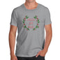 Funny Tee For Men Jolly Joy NoÃ«l Men's T-Shirt X-Large Light Grey