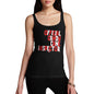 Funny Tank Tops For Women Candy Cane Inspector Women's Tank Top Small Black